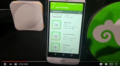 Sensores Medioambientales de Acer - MWC17