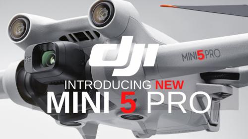 DJI lanza el Mini 5 Pro, su nuevo dron con sensor de una pulgada y diseño ultracompacto