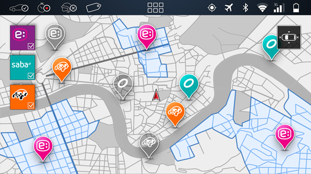 EasyPark, la solución presentada en el MWC para encontrar sitio para aparcar con tu móvil