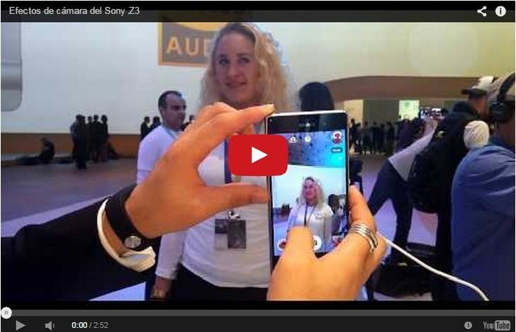 Impresionantes efectos de cámara del nuevo Sony Xperia Z3