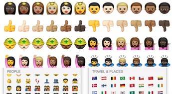 Apple actualiza sus emoticonos con personas de razas diferentes