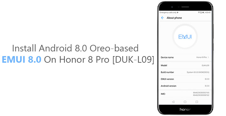Android Oreo ya está disponible para Honor 9 y Honor 8 Pro