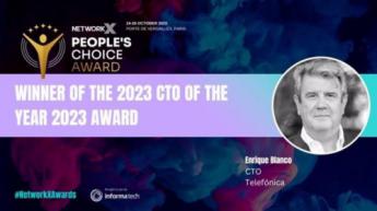 Enrique Blanco (Telefónica), mejor CTO de 2023 en los People's Choice Award de Network X