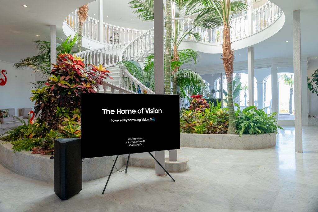 Samsung lanza su nueva línea de productos audiovisuales con inteligencia artificial para 2025