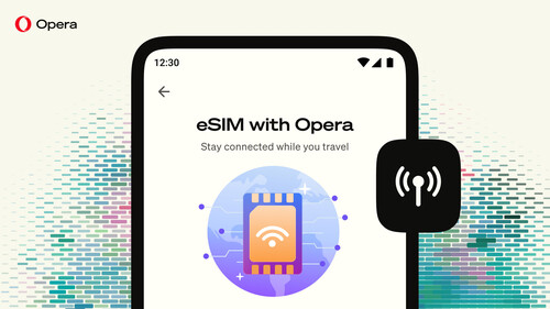 Opera integra una eSIM de viaje en su navegador para Android con cobertura en 47 destinos