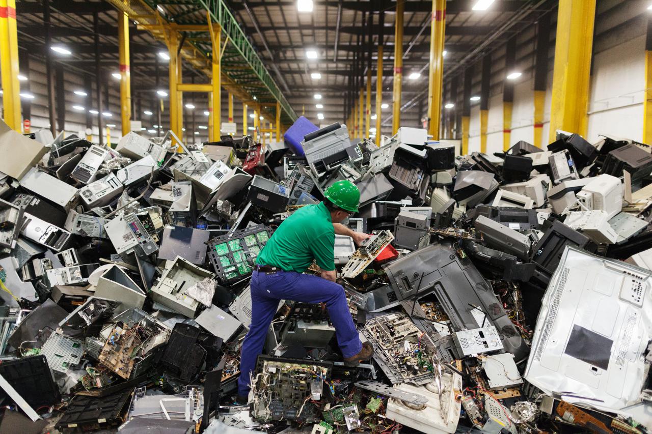 España produce 73.966 toneladas de residuos electrónicos al mes