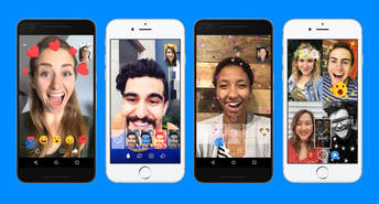 Facebook Messenger añade nuevos filtros y máscaras para video