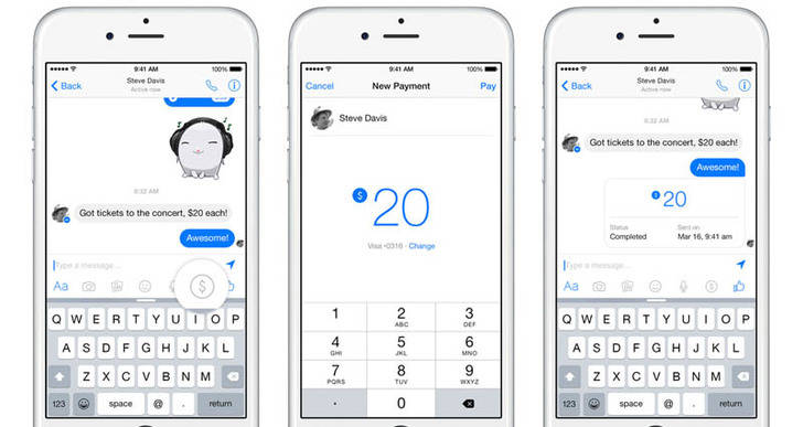 Facebook Messenger Pagos