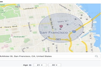 Facebook segmentará por localización