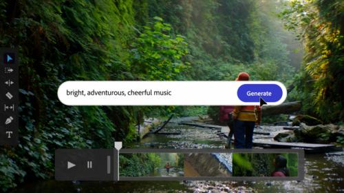 Firefly se incorpora en las herramientas de vídeo y audio de Adobe