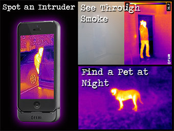 Flir thermal: un componente para que el iPhone vea imágenes térmicas