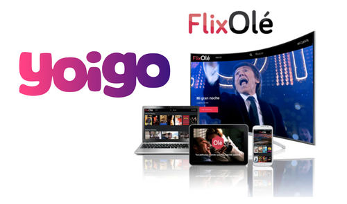 Yoigo se alía con FlixOlé y regala tres meses de la plataforma de streaming española