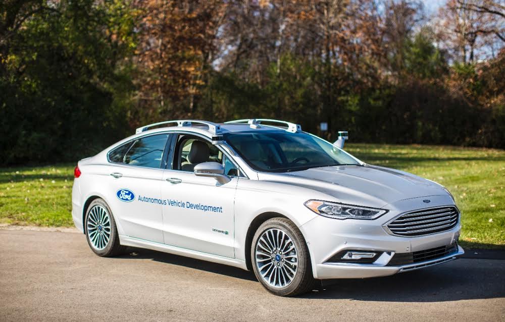 Ford a la cabeza de los desarrolladores del coche autónomo