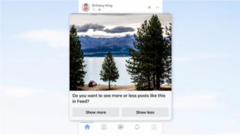Meta trabaja en un feed de Facebook más personalizable