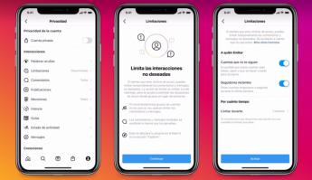 Instagram habilita la restricción de comentarios y mensajes directos de nuevos seguidores y desconocidos