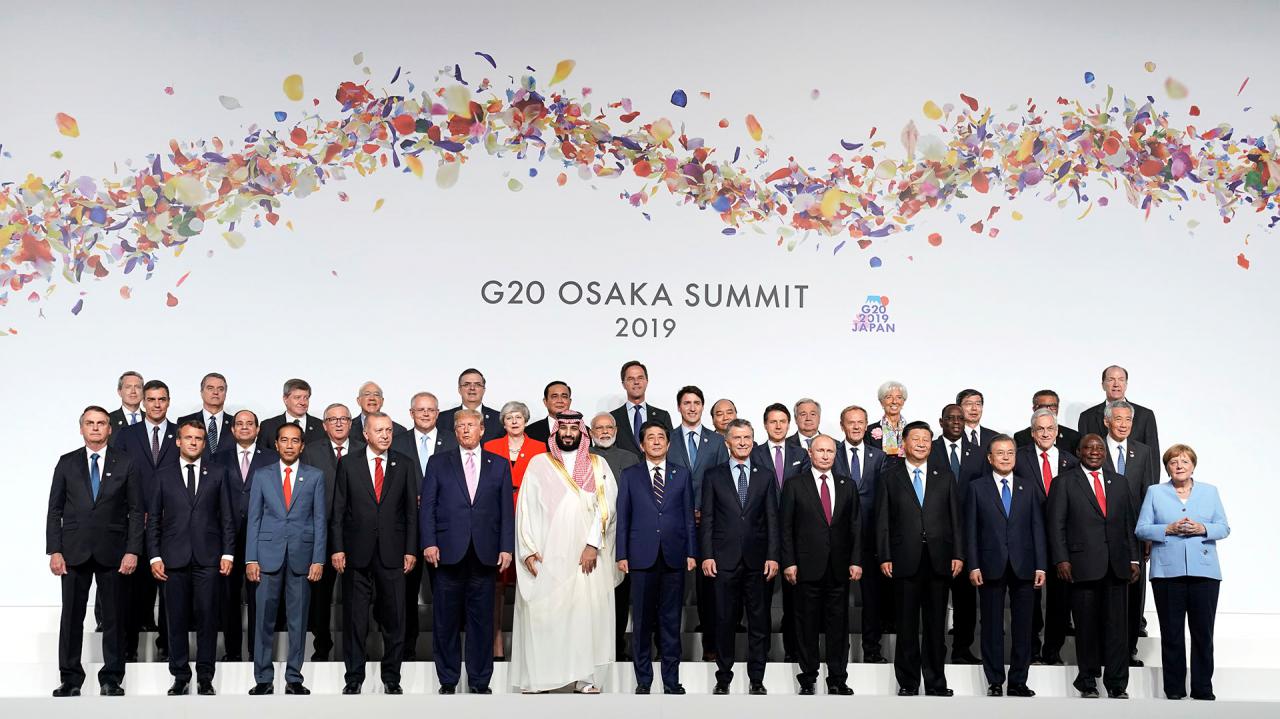 Foto de familia del G20