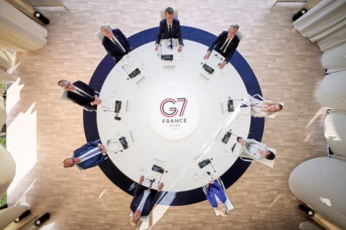 El G7 reunido en Francia
