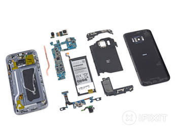 Así son las entrañas del Galaxy S7: un teléfono 'difícil' de reparar