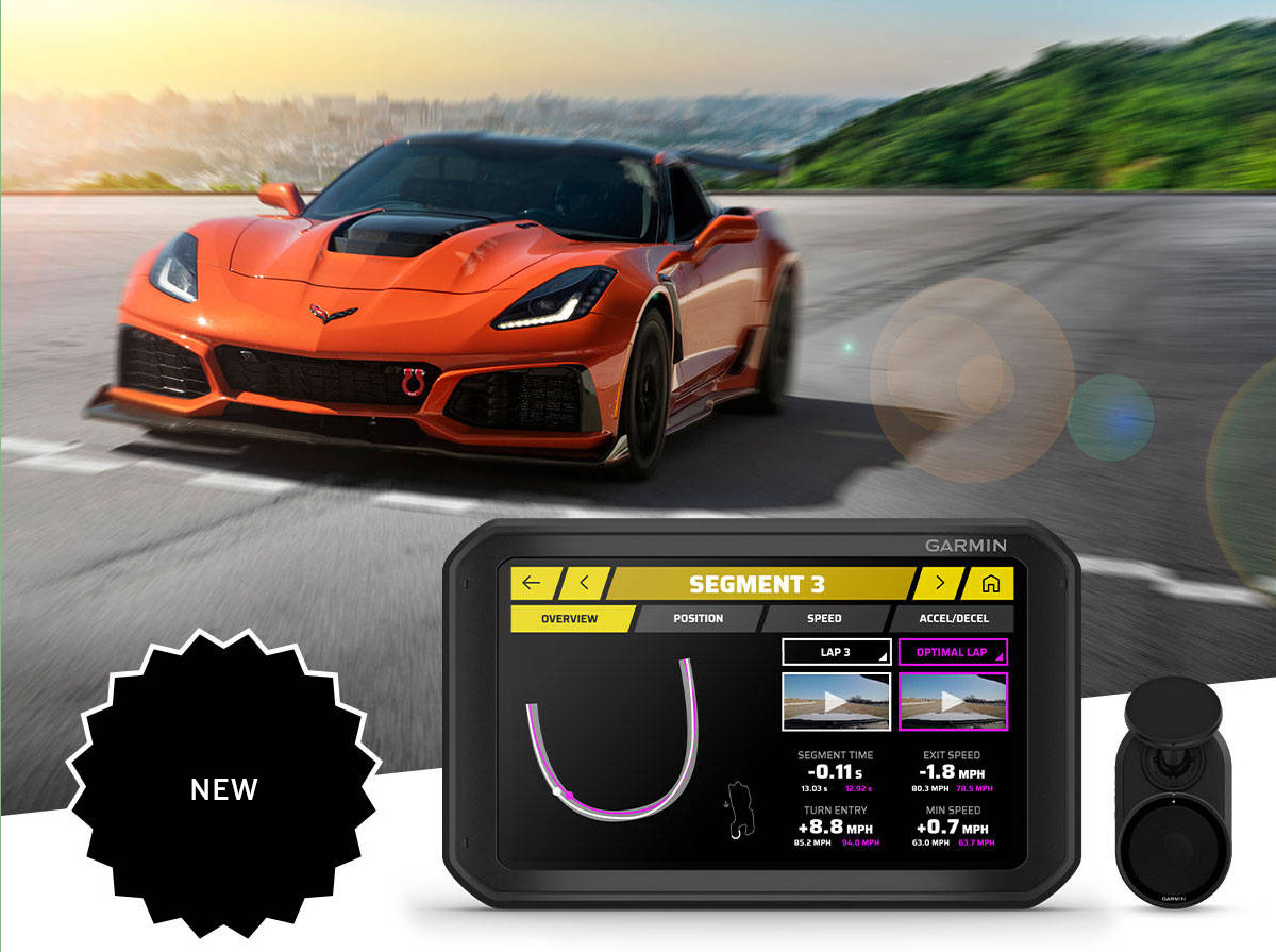 Garmin lanza Catalyst, un dispositivo de rendimiento para la conducción de automóviles deportivos en circuito
