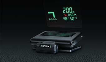 Garmin HUD: Un navegador que se proyecta en el parabrisas del coche