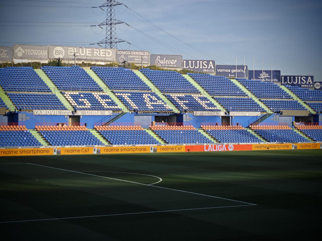 La marca de Realme estará presente en todos los espacios del Getafe