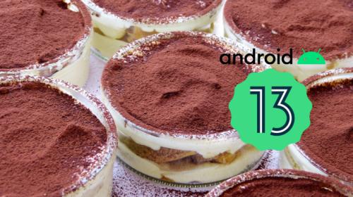 Google muestra el primer adelanto de Android 13 (Tiramisú)