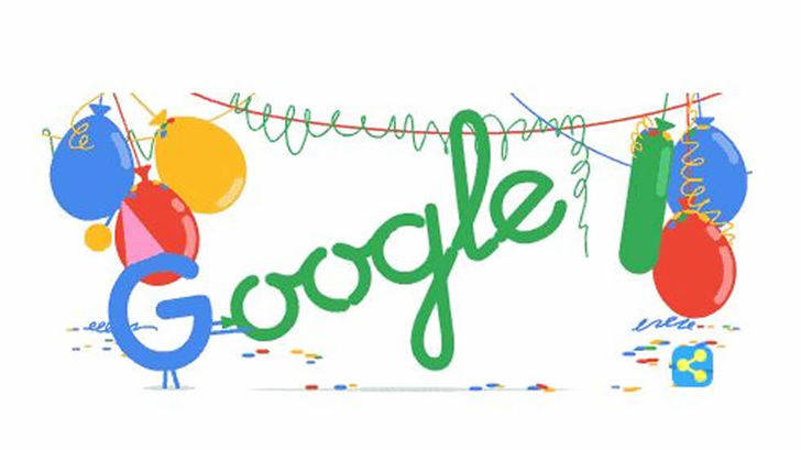 Google estÃ¡ de cumpleaÃ±os nÃºmero 18