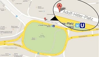Google Maps nombró erróneamente “Adolf Hitler Platz” a una plaza de Berlin