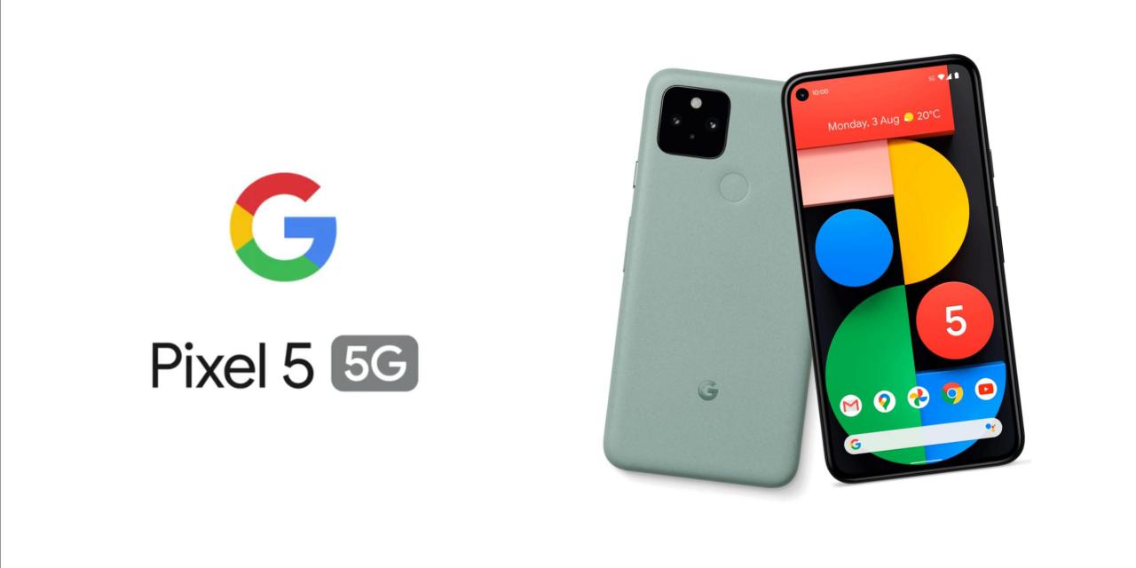 Google desvela el Pixel 5 con 5G
