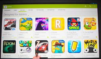 Las tablets Android tendrán una tienda específica en GooglePlay