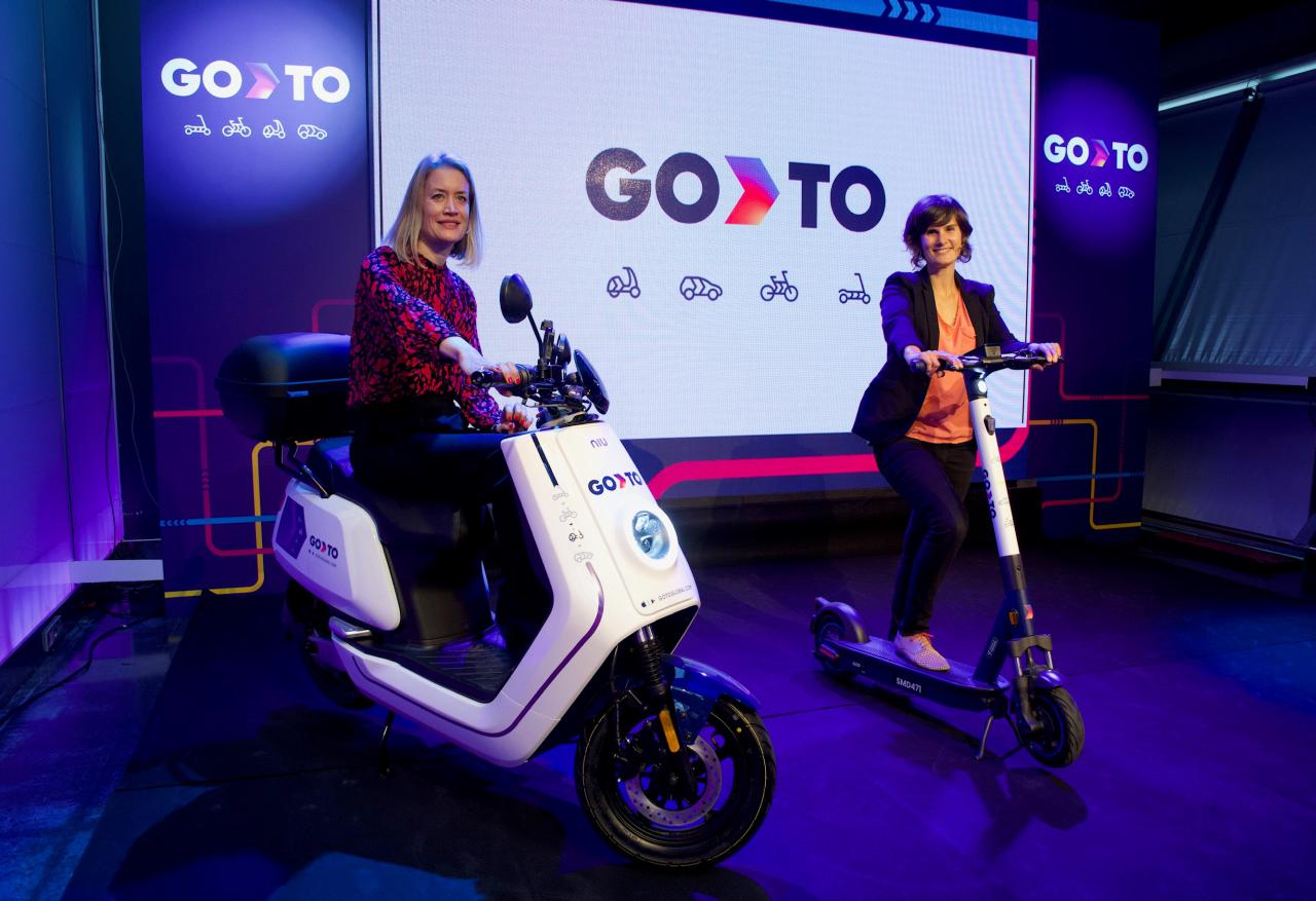 GoTo llega a Madrid con una oferta multimodal de coches, motos y patinetes eléctricos compartidos