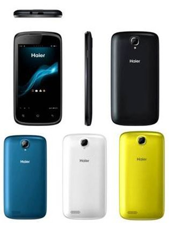 HaierPhone W716S un Smartphone, cuatro carcasas intercambiables