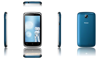 HaierPhone W716S un Smartphone, cuatro carcasas intercambiables