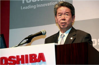 Dimite Hisao Tanaka, CEO de Toshiba, tras demostrase que manipuló las cuentas