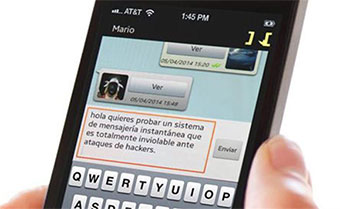 La española Hermes S.C. ha desarrollado una mensajería móvil encriptada y con un canal seguro