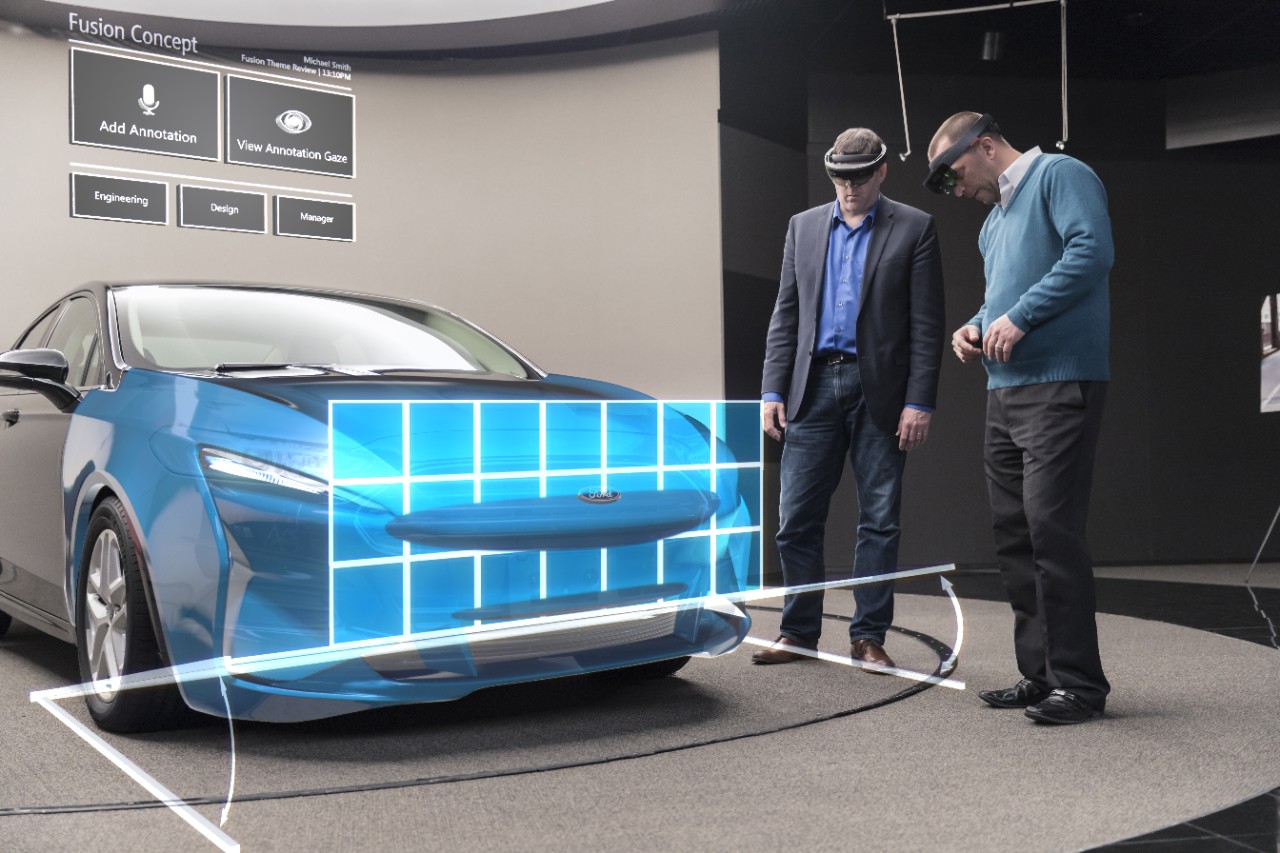 Ford aplica la tecnología HoloLens en su proceso de diseño de vehículos