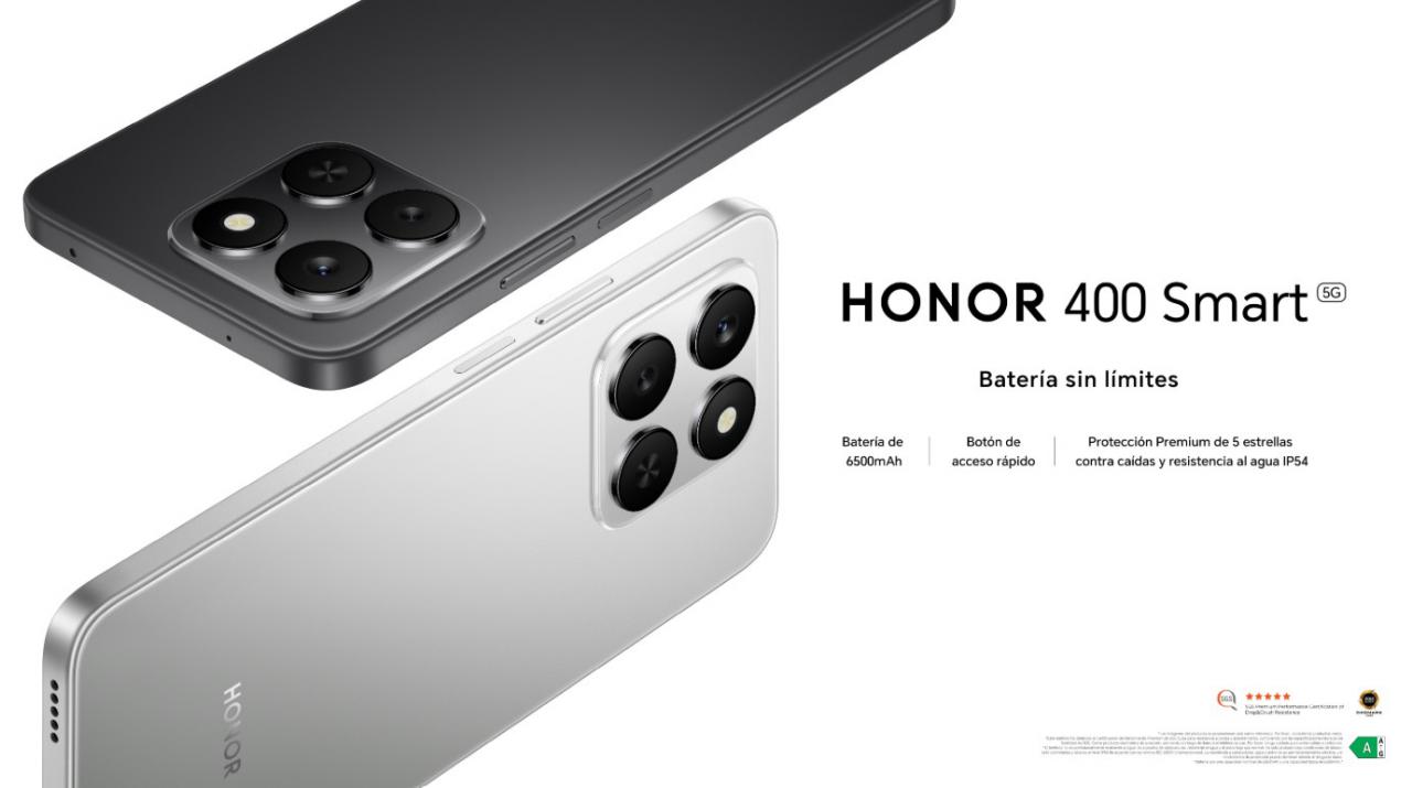 Honor presenta el nuevo Honor 400 Smart, un smartphone económico y potente