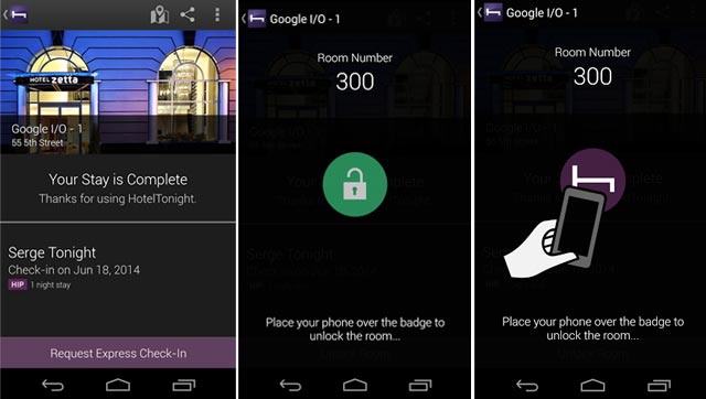 HotelTonight presenta en la Google I/O 2014 las reservas de habitación del futuro