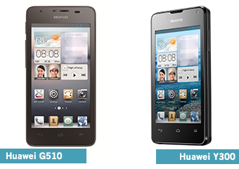 Huawei lanza los modelos Ascend G510 y Ascend Y300 con Yoigo
