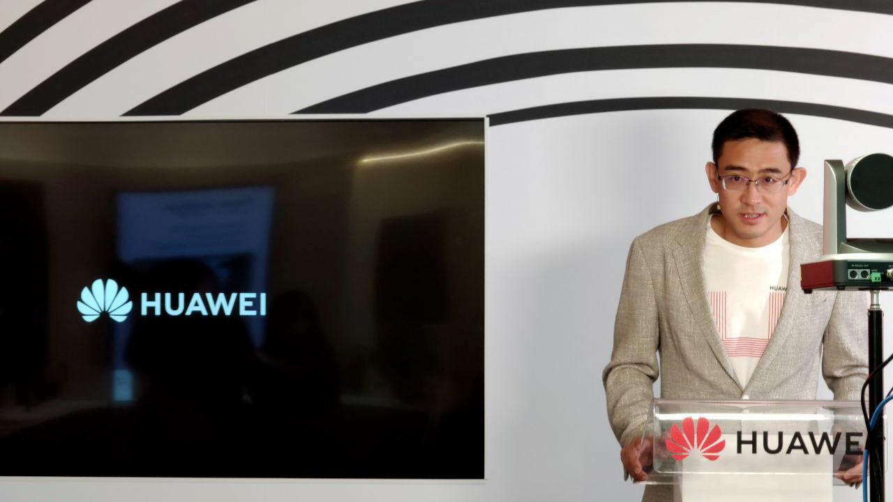 Fred Wang, Country Manager de Huawei Consumer para España, durante el encuentro con la prensa en el Espacio Huawei