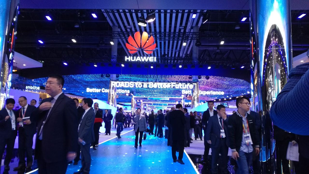 Booth de Huawei en el Mobile World Congress 2018