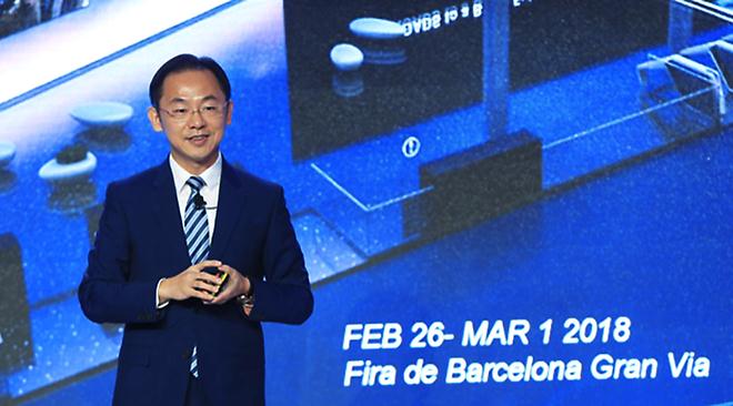 Ryan Ding, director del consejo ejecutivo de Huawei y presidente de la Unidad de Negocio de Operadores