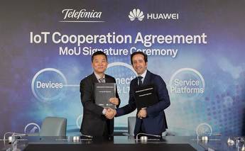 Huawei y Telefónica desarrollarán la tecnología NB-IoT en Europa y América Latina