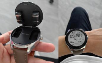 Huawei crea un smartwatch con auriculares inalámbricos bajo la esfera
