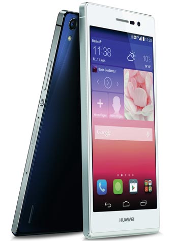 Huawei Ascend P7, Tabla de características, especificaciones técnicas y precio