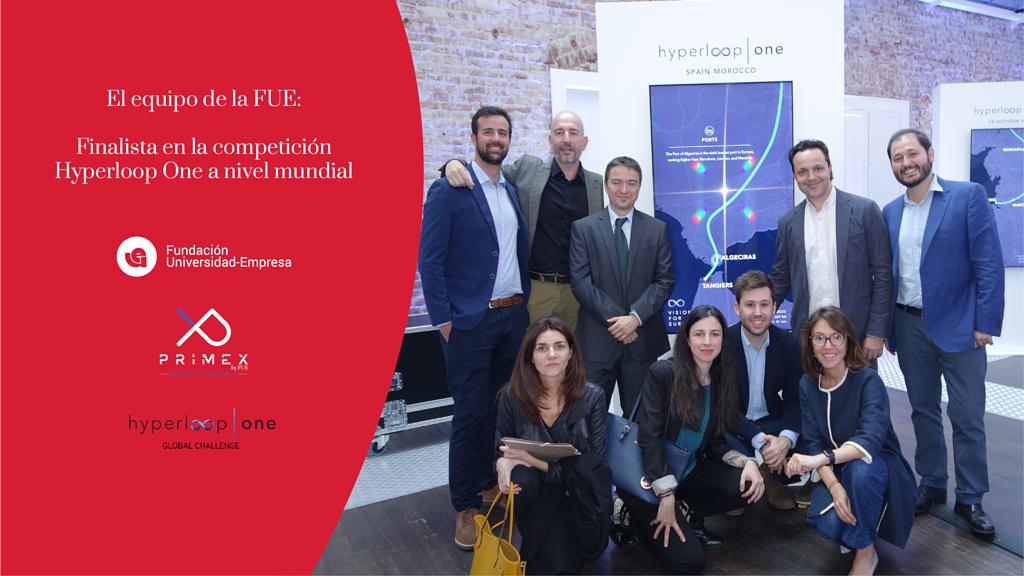 Un equipo español de la FUE, finalista en la competición mundial de Hyperloop One