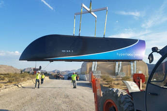 Hyperloop One consiguió la velocidad de 120 Km en tres segundos