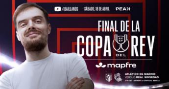 Ibai retransmitirá la final de Copa del Rey en su canal de YouTube con equipo propio de comentaristas