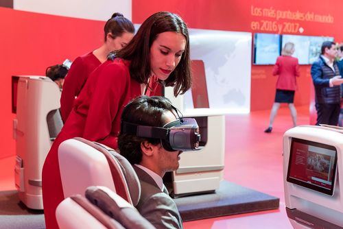 Iberia dispone de realidad virtual en sus aviones