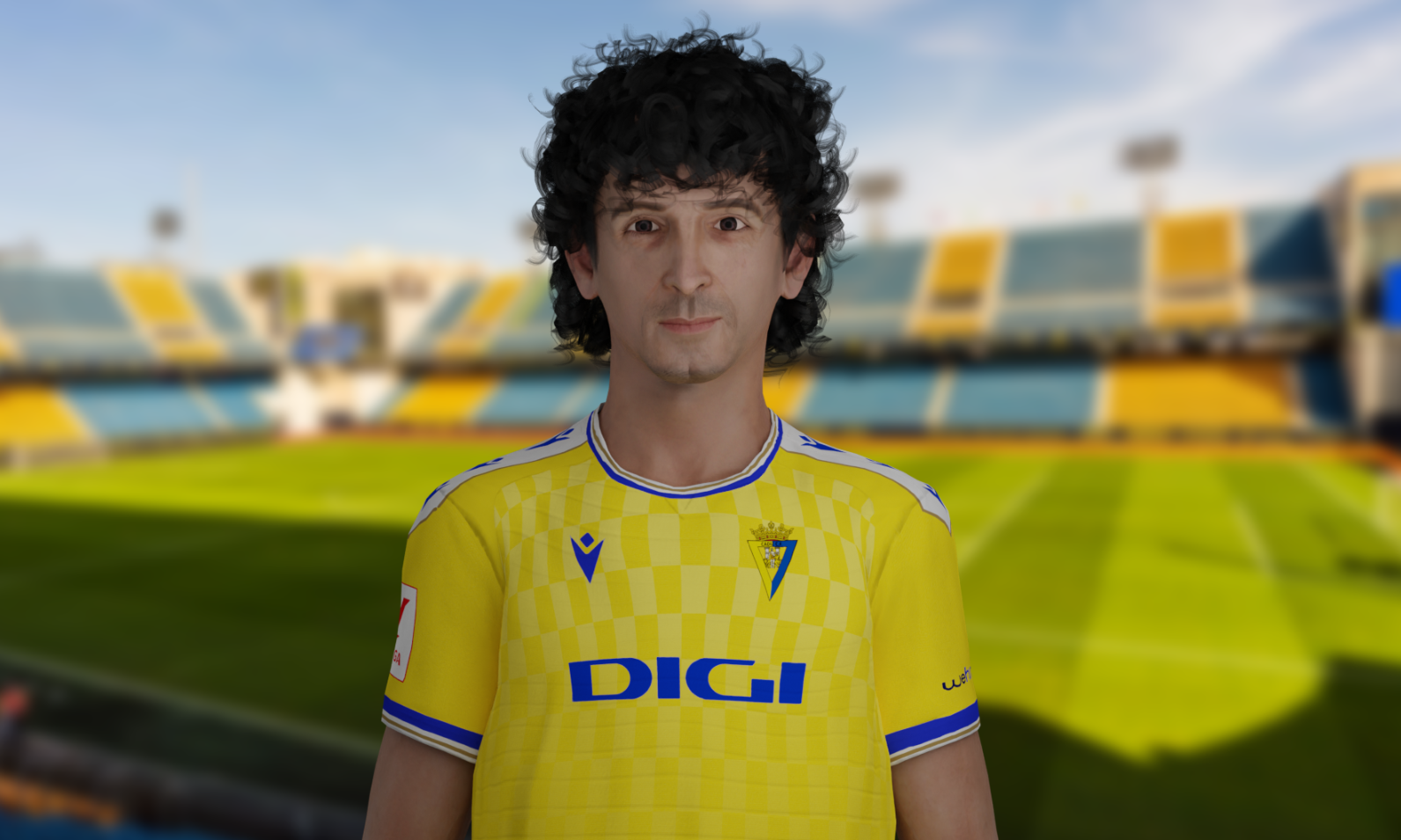 El Cádiz CF crea el primer humano digital aplicado al fútbol en España